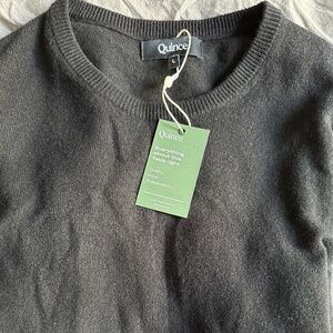 QUINCE Mongolian Cashmere Crewneck Sweater (NEW)